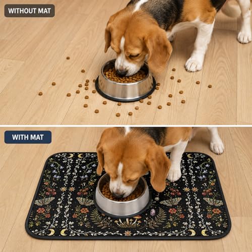 Solar System Washable Pee Pads for Dogs and Cats, Mystic Moon Butterfly Crystal Leak-Proof Reusable Puppy Pads Non-Slip Potty Pads Dog Mats for Floors Whelping,Playpen, Crate, 1PC 36"x24" - size: 36 x 24 Inch(Pack of 1)