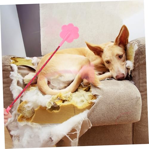 ibasenice 2Pcs Pet Training Stick Cute Paw Shape Dog Trainer Clicker for Puppy Cat Simple Fun Training Tool for Behavior Improvement for Pet Owners