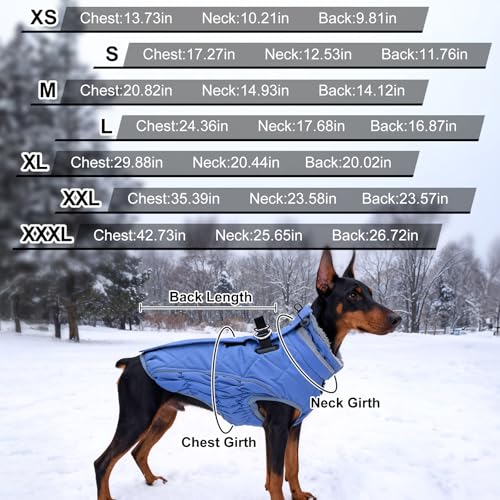 Dog Coat, Warm Dog Winter Coat for Medium Dogs, Waterproof Jacket with Harness Built in, Reflective Turtleneck Cold Weather Coats with Zipper,Pet Fleece Vest Snow Jacket, Brown M - color: Brown, size: M
