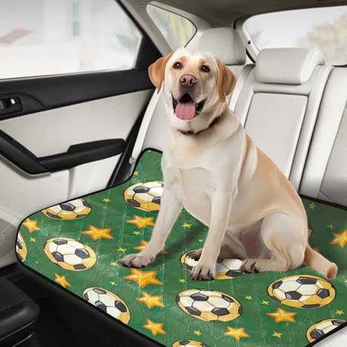 Qilmy Football Pet Mat, Waterproof Reusable Dog Training Pad Anti-Slip Pet Creat Pad for Small Medium Large Dogs and Cats - size: Medium+Large
