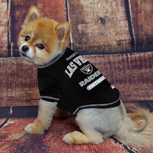 Raiders Tee Shirt – Pets First - color: Raiders, size: X-Small