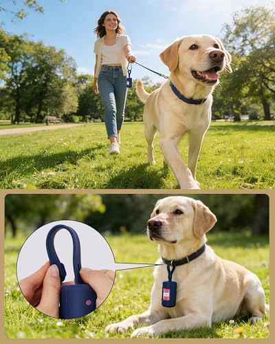 Funtin Dog Poop Bags, 60ct Unscented 13"x9" Leak Proof 1.8mil Extra Thick Strong Waste Bag Refill Rolls with Dispenser (Pruple & 60-Bags) - color: Pruple & 60-Bags