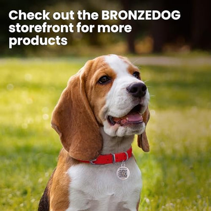 BRONZEDOG Pitbull Dog Muzzle Breathable Metal Basket for Large Dogs Amstaff Staffordshire Terrier Biting Chewing Barking (Nylon, Brown) - color: Nylon, Brown