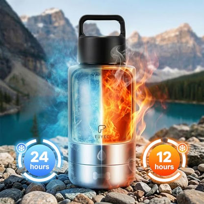 Dog Water Bottle with 2 Bowls, 32 oz Insulated Stainless Steel Portable Pet Travel Bottle, Food and Water Bowl Set for Walking Hiking Camping, Large Dog Accessories, Black - color: balck