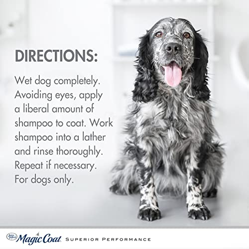 Four Paws Magic Coat Cleans & Conditions 2-in-1 Shampoo and Conditioner for Dogs, Moisturizing Dog Wash for Itchy Dry Skin, Dog Grooming, Calming Water Scent, 16 Ounce - size: 16 Ounces (1 Count), style: Dog 2 in 1 Shampoo & Conditioner