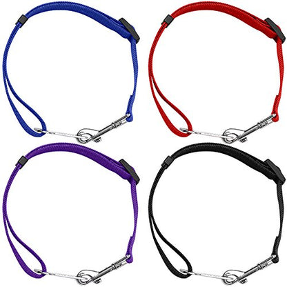 YuCool Dog Seat Belt,4 Piece Set Dog Car Adjustable Seatbelts for Vehicle Nylon Pet Safety Heavy Duty & Elastic Car Harness for Dogs