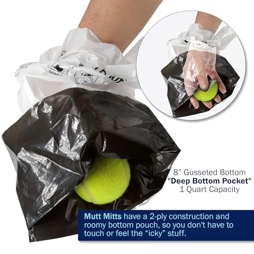 Mutt Mitt® 2-Ply dog waste pick-up bags Dispense-A-Mitt™ - 200 Dog Waste Bags in a wall mountable box.