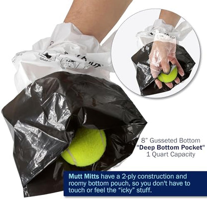 Mutt Mitt® 2-Ply dog waste pick-up bags Dispense-A-Mitt™ - 200 Dog Waste Bags in a wall mountable box.