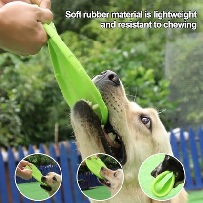 Dog Frisbee, Interactive Dog Flyer Toys, Flying Disc Dog Toy for Outdoor Playtime, Flying Disc for Training & Exercise, Perfect for Park, Beach & Water Play, Suitable for Medium & Large Dogs, Purple