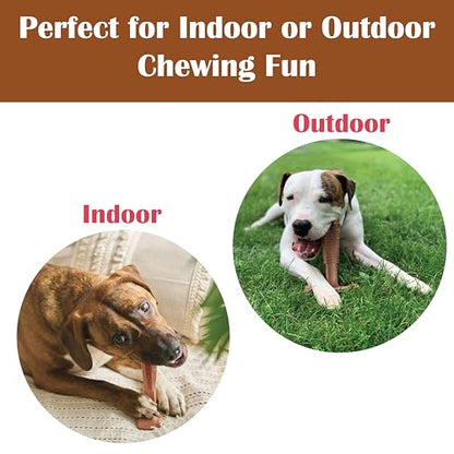 SPOT Bam-Bones Plus Coffee Wood T-Bone Dog Chew Toy, Beef Flavor, Nylon and Coffee Wood Fiber Blend, Durable Chew for Heavy Chewers and Dogs Under 90 lbs, Non-Splintering Dental Chew, 7 Inch - size: 7 Inch (Pack of 1)