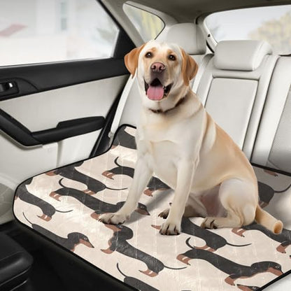 Qilmy Dachshund Dog Pet Mat, Waterproof Reusable Dog Training Pad Anti-Slip Pet Creat Pad for Small Medium Large Dogs and Cats - size: Medium+Large