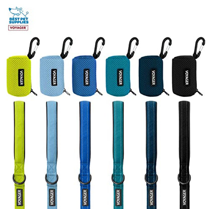 Best Pet Supplies 2팩 강아지 배변 봉투 홀더 목줄 부착물, 색상, 여행, 산책, 공원 및 실외 사용을 위한 재사용 가능한 메시 디스펜서 파우치, 클립온으로 부드럽고 내구성이 뛰어난 - 메시 레드 - color: 메시 (레드), size: 1개 (2팩)