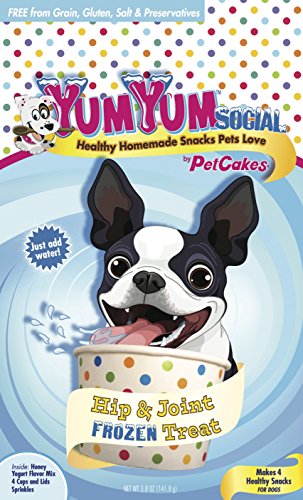PetCakes Dog Frozen Treat - Hip & Joint Support - Puppies to Senior Homemade Dog Food