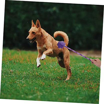 Abaodam 2Pcs Paw Shape Dog Training Flexible Rubber Training Tool for Small Dogs Equipment to Enhance Intelligence and Obedience Fun Pet