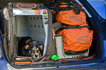Mud River Dixie Kennel Cover, Brown, Large Standard , Large (36″ x 26″ x 26″) - style: Large (36″ x 26″ x 26″)