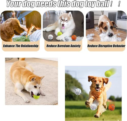Indestructible Floating Bouncy Balls for Small Breed Dogs - Lightweight, Durable, Odourless - 2.5" - 3 Pack - size: 3pcs small ball