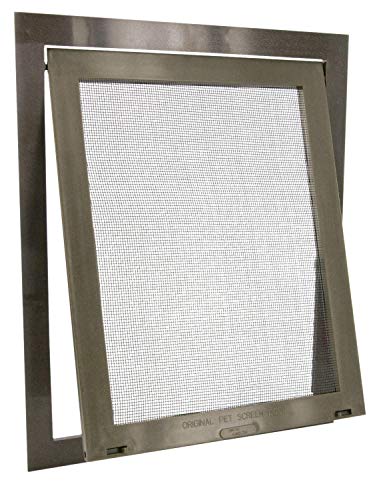 PetSafe Pet Entry for Screen Doors, Windows, and Porches - Size Small for Dogs and Cats up to 30 lb Easy Access Brown(Pack of 6) - size: Small (Pack of 6)
