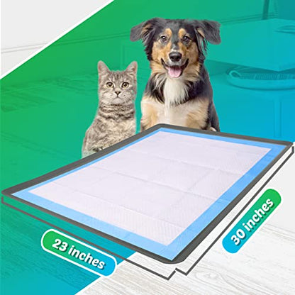 TidyFriend Dog Pee Pad Holder Tray Fits for 23” x 30” Wee Wee Pee Pads - Stable Grip, Raised Edges, Quick-Wipe Silicone Surface Dog Potty Tray Holder for Indoor Flooring Protection (Grey) - size: 23 x 30 Inches