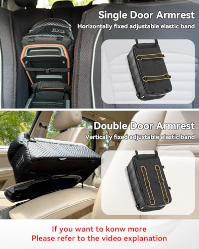 PETSFIT Center Console Dog Car Seat with Safe Protection Hooks, Pet Car Seat with Upgraded Safety Tethers, Washable Cushion, Console Dog Car Seats for Small Dogs Up to 8 Lbs(Black) - color: Black