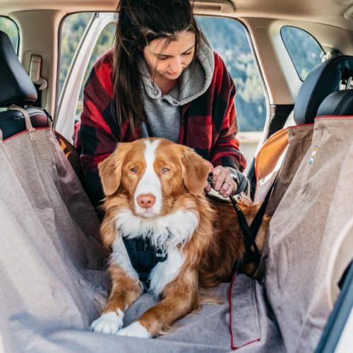Kurgo Enhanced Strength Tru-Fit Dog Car Harness - Pet Travel Safety Harness - Crash Test Certified Fit - Five Point Adjustment - Secure Buckle - Padded Chest - Ink Blue - Large