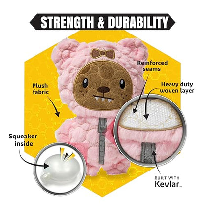 Bite Force - Dog Toy Durable & Strong Plush Monster, Kevlar-Reinforced for Aggressive Chewers - color: Stitches