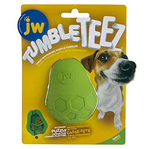 JW Tumble Teez Puzzler Treat Dispenser, Small - size: Small