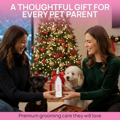 BioSilk for Dogs Silk Therapy Detangling and Shine Protecting Spray, pH Balanced Leave-in Mist with Silk and Vitamins for Dematting, Paraben-Free, All Coats and Breeds, 8 Fl Oz - 2 Pack - size: 8 Fl Oz (Pack of 2)
