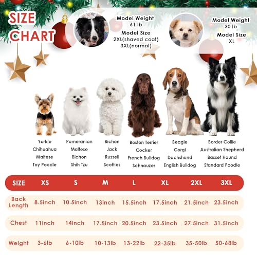 LUBOT NEW Ugly Christmas Sweaters for Puppy Cute Funny Wintertime and Holiday Parties Knitted Pullover Sweater Santa Small Dog Pink Santa Cardigan Small - color: Pink Santa Cardigan, size: Small