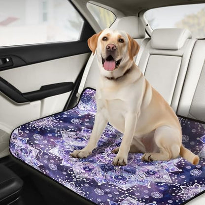Qilmy Mandala Pet Mat, Waterproof Reusable Dog Training Pad Anti-Slip Pet Creat Pad for Small Medium Large Dogs and Cats - size: Medium+Large