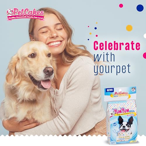 PetCakes Dog Frozen Treat - Hip & Joint Support - Puppies to Senior Homemade Dog Food