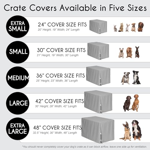 Sweet Jojo Designs 30in. Small/Medium Dog Crate Cover (Boho Star and Moon) Pet Cage, Kennel Covers (Shabby Chic, Bohemian, Celestial, Sky, Stars & Moons, Starburst, Cosmic, Navy Blue & Gold, Grey) - color: Blue Celestial, size: 30.0"L x 21.0"W x 19.5"H