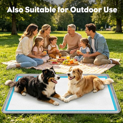 50" x35" Pee Pad Holder for Dogs Puppy Pad Holder Large Silicone Pee Tray for Dog Training Floor Protection Raised Edge Dog Potty Tray, No Pee Pads(Gray) - color: 50" X35" Gray