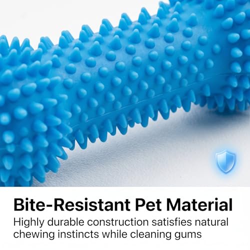 Dual-Action Dog Dental Chew Toy, Adjustable Canine Mouth Opener for Teeth Brushing, Durable Bite-Resistant Pet Oral Care Tool and Teeth Cleaning Aid for Medium Large Dogs (1Pcs) - color: 1Pcs