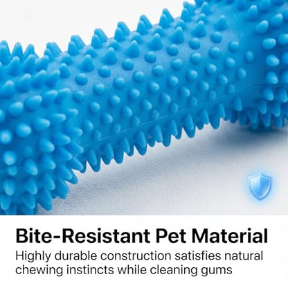 Dual-Action Dog Dental Chew Toy, Adjustable Canine Mouth Opener for Teeth Brushing, Durable Bite-Resistant Pet Oral Care Tool and Teeth Cleaning Aid for Medium Large Dogs (1Pcs) - color: 1Pcs
