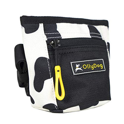 OllyDog Goodie Treat Bag, Dog Treat Pouch, Waist Belt Clip for Hands-Free Training, Magnetic Closure, Dog Training and Behavior Aids, Three Ways to Wear (Moon Shadows) - color: XMoon Shadow