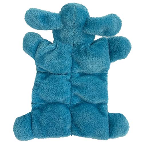 Multipet Loofa Squeaker Mat 6" Dog Toy (3 Pack)