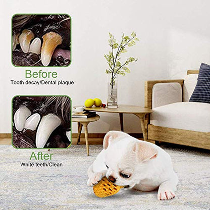 Teething Chew Toys for Puppy Small Dogs, Interactive Dog Toys to Keep Them Busy Puppies Tough Dog Dental Clean Toys - size: Small 4.3IN