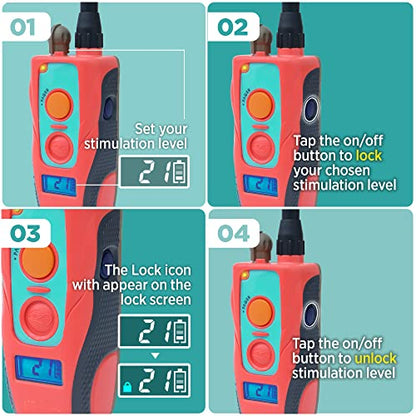 Dogtra E-Collar Tom Davis 280C Boost & Lock, Waterproof, 1/2-Mile Range Dog Training Collar with Remote, Rechargeable, 127 Levels, Vibration, Bungee, No Bad Dogs Trainer for Small, Medium, Large Dogs - color: Tom Davis 280C