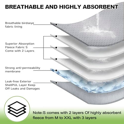 Male Belly Bands Dogs Diapers(4 Pack), Washable Reusable High Absorbing Boy Doggy Wraps Panties Doggie Puppy Pooping Potty Training Incontinence Marking Pañal para Perro X-Large - color: Bear Fish Robot Dinosaur, size: X-Large (22"-27")