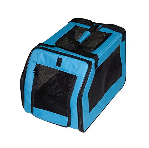 Pet Gear Signature Dog,Cat Car Seat & Carrier | For Small Dogs & Cats - color: Aqua