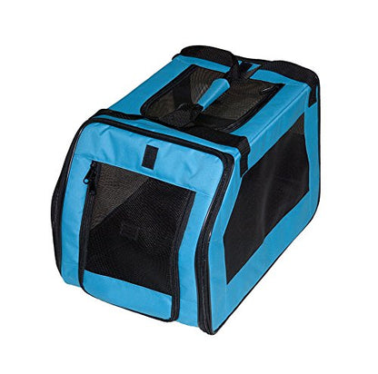 Pet Gear Signature Dog,Cat Car Seat & Carrier | For Small Dogs & Cats - color: Aqua