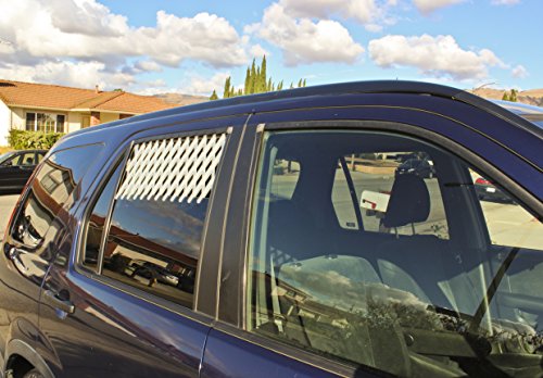 Zoie + Chloe Extra Large Car & Truck Window Pet Gate - color: White