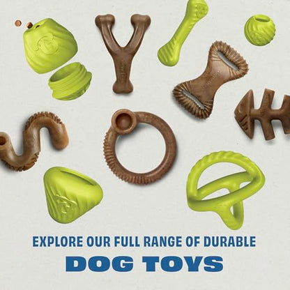 Benebone Natural Rubber Dog Chew Toy, Dog Bone, USA 250th Anniversary Limited Edition America 250, Medium - size: 1 Pack, style: America 250 - Bone