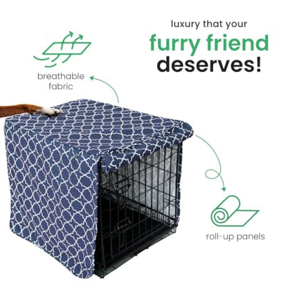 Molly Mutt Romeo & Juliet 54" Crate Cover - color: Romeo & Juliet, size: 54.0"L x 37.0"W x 45.0"H