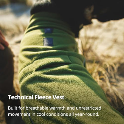 Ruffwear, Climate Changer Dog Fleece Vest, Lightweight, Warm, Winter Coat for Dogs with Adjustable Fit, Quick Release Buckles, Reflective Trim, and Harness Compatibility, Berry Lava, XX-Small - color: Berry Lava, size: XX-Small