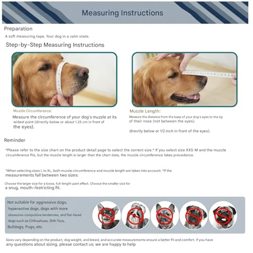 Dog Muzzle – Mesh Soft Muzzle for Small Medium Large Sized Dogs, Adjustable for No Bark, Scavenging, Licking & Chewing, Prevent Biting, Black (S) - size: S