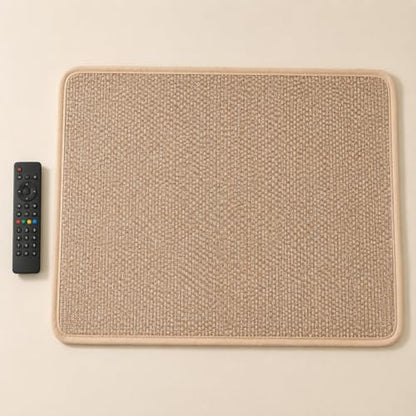for Canine for Travel, Portable Dog Settle Mat, 70x55cm Brown Textile, Washable Resistant Non-Slip Dog Crate Mat