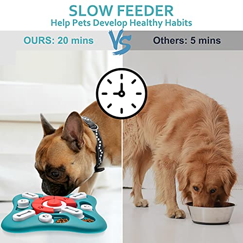 PETSTA Dog Puzzle Toys & Treat Dispensing Dog Enrichment Toys