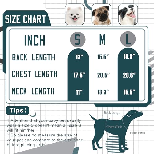 Small Dog Sweater Football Theme Turtleneck Knit Dog Sweaters for Small Pets Warm Winter Cat Dog Clothes - color: green&gray, size: Small