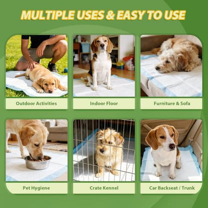 DEEP DEAR XLarge Dog Pads 28"x34", 40 Count Puppy Pads for Potty Training, Heavy Duty Pee Pads for Dogs, Dog Potty Pads for Pups, Kittens, Rabbits, Quick Drying & No Leaking Pet Pads for Housetraining - size: XLarge: 28"x34" - 40 Count